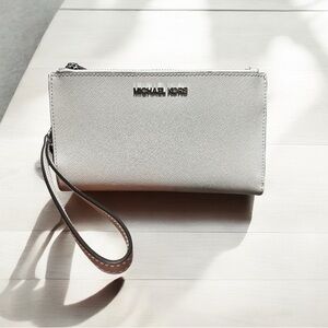 Michael Kors Double Zip Wallet Wristlet